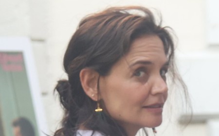 Does Katie Holmes have a toyboy? Tom Cruise's ex, 47, holds hands with hunky artist nearly 10 years her junior in the Hamptons