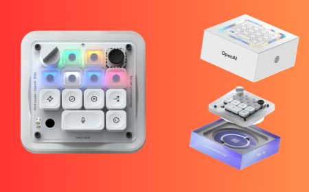 OpenAI's first hardware device is an RGB macropod — 'Codex Micro' features 13 low-profile keys and a joystick for controlling AI coding agents