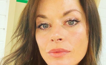 Neighbours star Madeleine West breaks down in tears after being verbally abused by husband of fan who recognised her in a supermarket