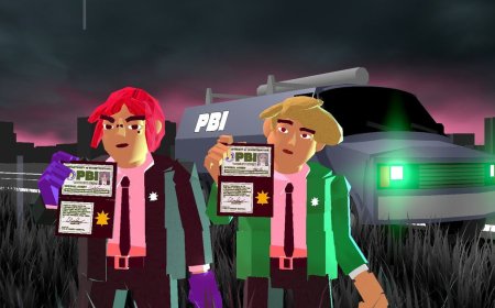 Green Suits is a surreal platformer stroke JRPG filled with Escher architecture and paranormal investigators