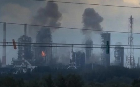 Ukraine conducts record drone strike of 2,500km after 12-hour flight — $55,000 unit made of plywood halts operations at Russia's largest gasoline producer