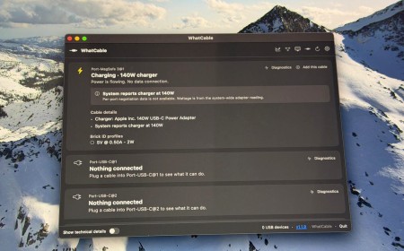 I tested my USB-C cables with this free Mac app - some weren't what they claimed