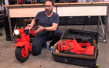 This 3D-printed electric motorbike folds into your luggage — creator warns it is 'super fast... way too fast'