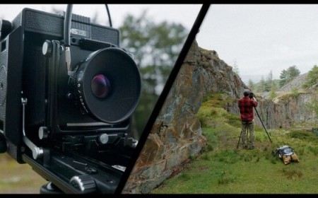 Large-Format Film in the Quarries of North Wales