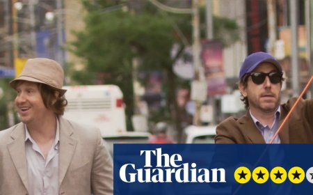 Nirvanna the Band the Show the Movie review – two goofballs in search of a gig roll back the years