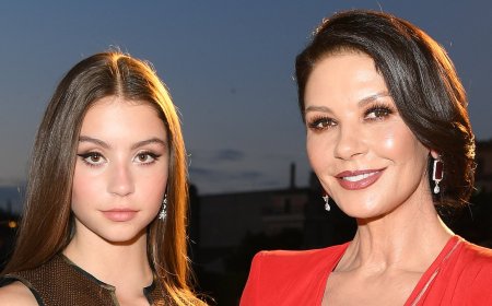 Michael Douglas and Catherine Zeta-Jones' stunning nepo baby daughter Carys, 23, looks exactly like her famous mom as she embarks on acting career