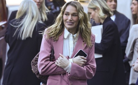 Ellidy Pullin steps out in a pink power suit and an expensive Fendi bag amid claims she and her bestie Fisher's wife Chloe are 'losing their relevance'