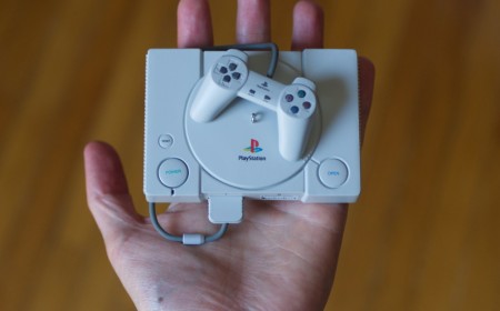 The PlayStation replica ornament is an homage to a great, yet fragile console