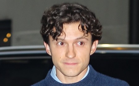 Moment Tom Holland jumps in to save wife Zendaya from suffering MAJOR wardrobe mishap in leggy black gown