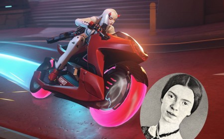 Overwatch's new hero Shion disses a girlboss icon of American literature