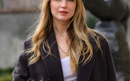 See Jennifer Lawrence's Nostalgic Brunette Hair Transformation