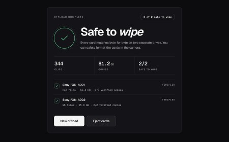A Videographer Built a Free App That Tells You When a Memory Card Is Safe to Wipe