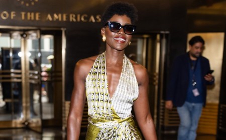 Beaming Lupita Nyong'o wows in a plunging dress as she wins rave reviews for The Odyssey after backlash over Christopher Nolan's casting choices