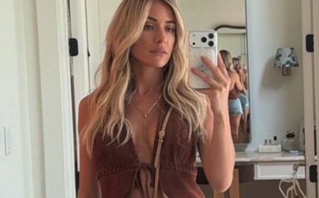 Kristin Cavallari shows Travis Kelce what he's missing in leggy girls trip snaps after fans unearthed their flirty exchange