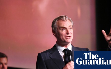 ‘Greatest director out there’: Nolan fans fly into London to see The Odyssey at BFI Imax