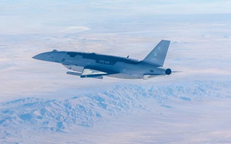 USAF's Autonomous AI fighter drone just fired a 'real' AMRAAM air-to-air missile in a world first