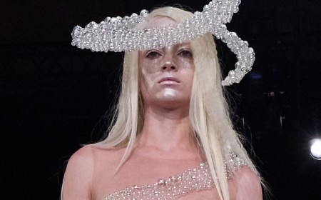 Naomi Watts' transgender daughter Kai Schreiber walks the runway at Paris Fashion Week - after her family friend Sunday Rose models for Dior
