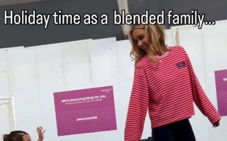 Gary Lucy's ex Laura Anderson enjoys 'blended family holiday' with his former wife Natasha after they bonded over their 'shared trauma' - as Love Island star hits back at fan who brands their friendship 'weird'