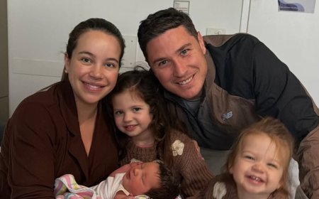 NRL star Mitchell Moses and his wife Bri welcome their third child together - after the footballer missed first baby's birth to play a match