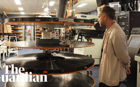 This is What It’s Like Projecting Gigantic 70mm IMAX Film for ‘The Odyssey’
