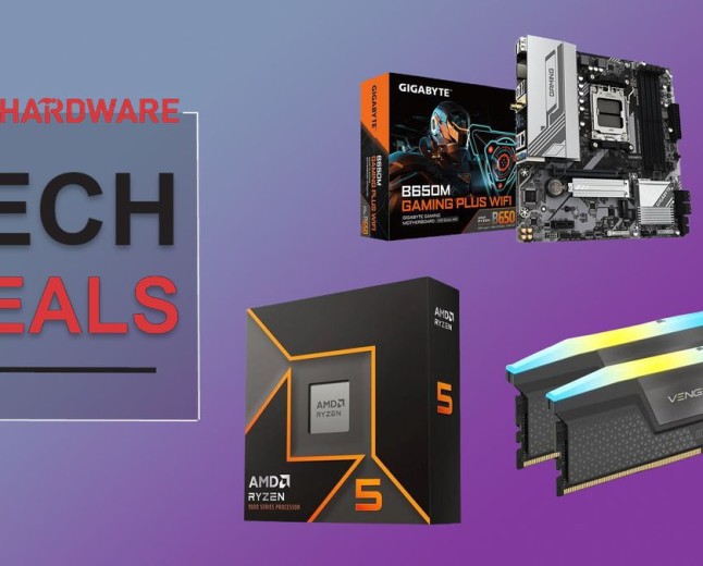 Newegg packs Ryzen 5 9600X and 16GB DDR5 into a $520 combo — bundles also include a B650 motherboard and 240mm AIO liquid cooler