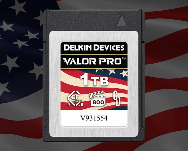 Delkin Valor Pro CFe Memory Card Is Assembled in the US and Looks Like It