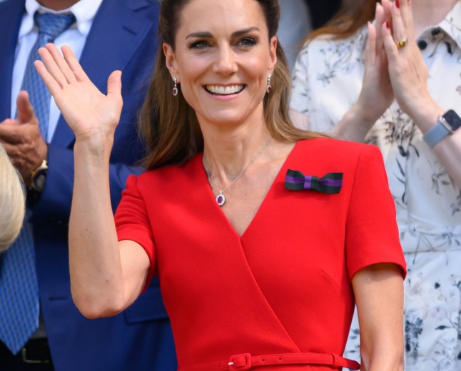 Kate Middleton Stuns at Wimbledon 2026 in Royal Red Number