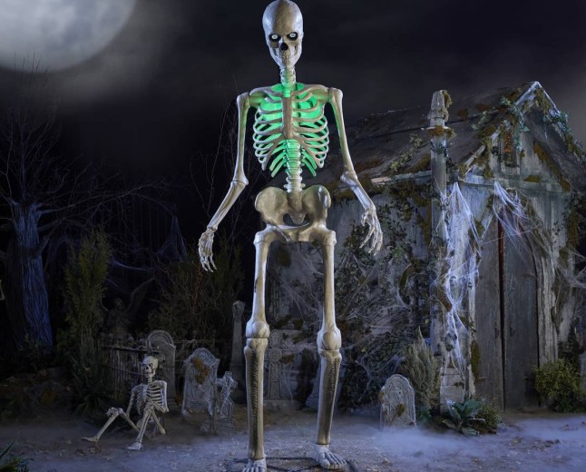Home Depot's 12-foot Skeleton is getting a big upgrade for Halloween 2026