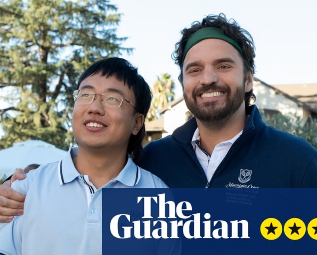 The Dink review – Jake Johnson’s pickleball comedy serves up engagingly silly laughs