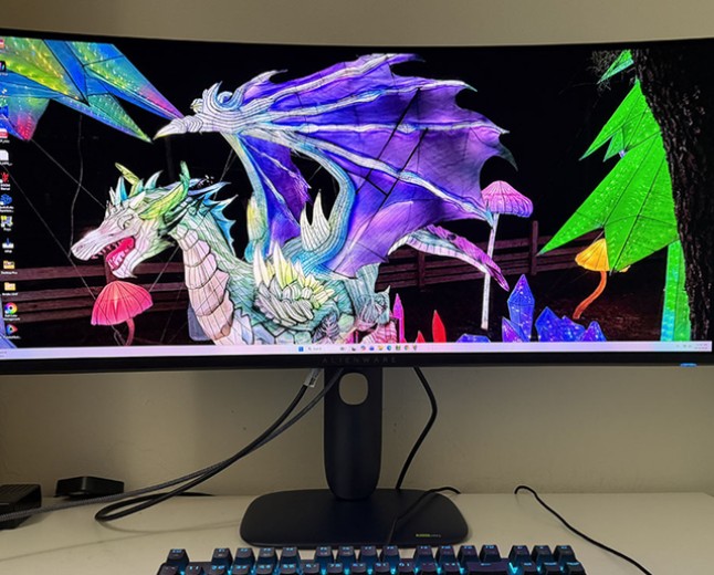 Alienware AW3426DW gaming monitor review: Premium gaming and OLED goodness in a value-priced package