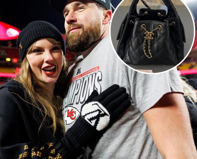 Taylor Swift, Travis Kelce’s Pal Won Chanel Purse at Wedding Raffle