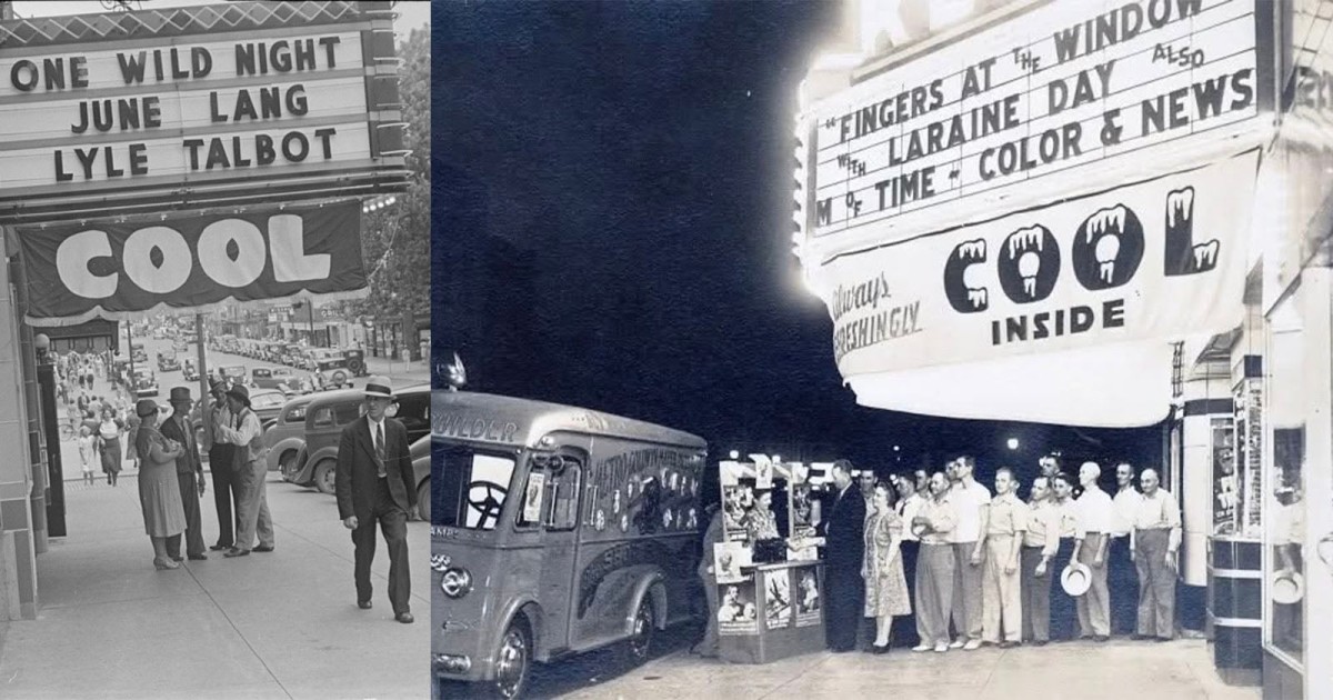 Old Photos Show How Air Conditioned Movie Theaters Birthed the Summer Blockbuster