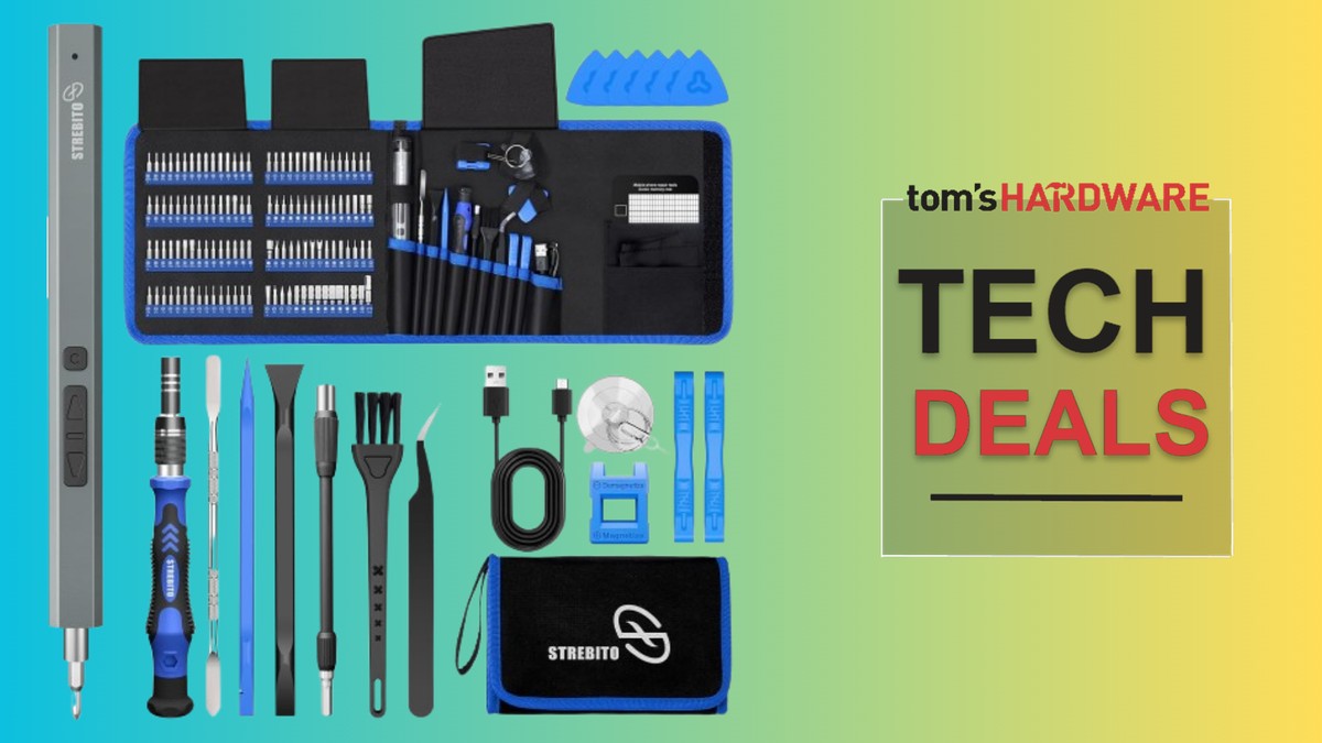 This 144-piece toolkit is a must-buy for hobbyists and PC builders for under $40 — pocket a 20% saving on this screwdriver set with two drivers, 120 magnetic bits, and 22 repair tools for your projects