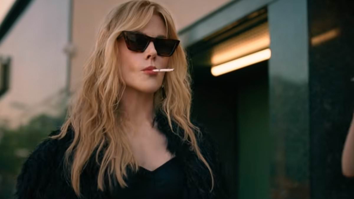 Back to her Babygirl era! Nicole Kidman embraces her wild side as she smokes a cigarette and dirty dances in new sultry music video clip