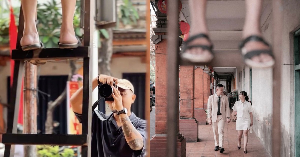 Wedding Photographer Gives the Internet Unintended Jump Scare