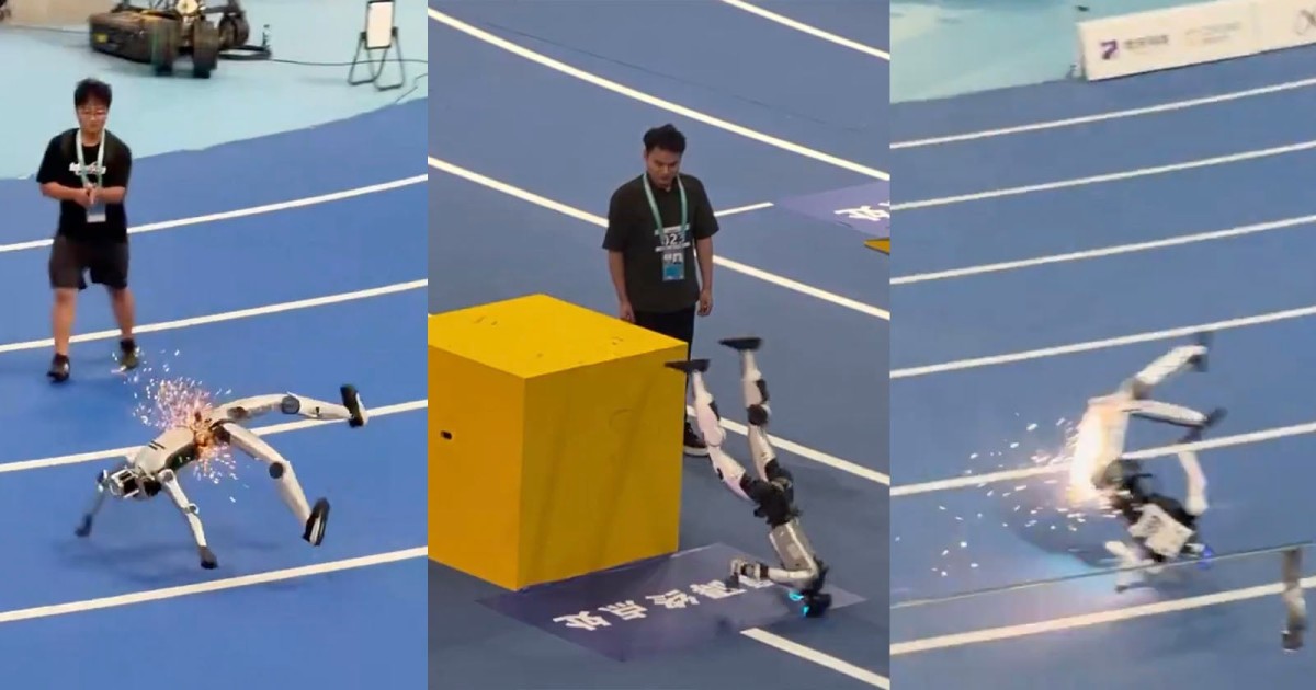 The Most Hilarious Bloopers From the Robot Games in China
