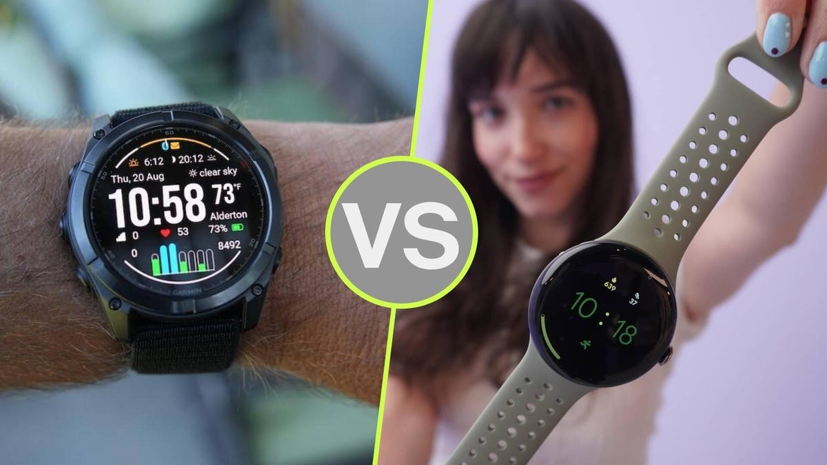 Google Pixel Watch 5 vs. Garmin Fenix 8 Pro: Which has more accurate GPS?