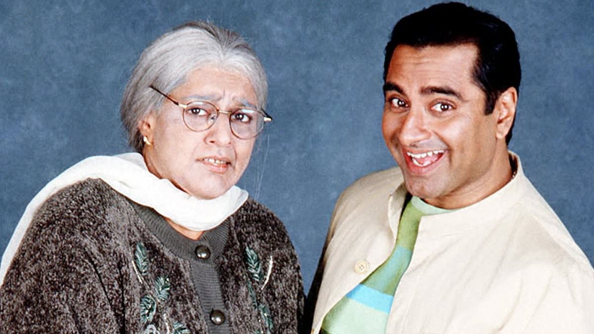 Meera Syal says 'it was a bit weird' to marry her screen grandson after being cast as a a grandmother in The Kumars when she was just 40