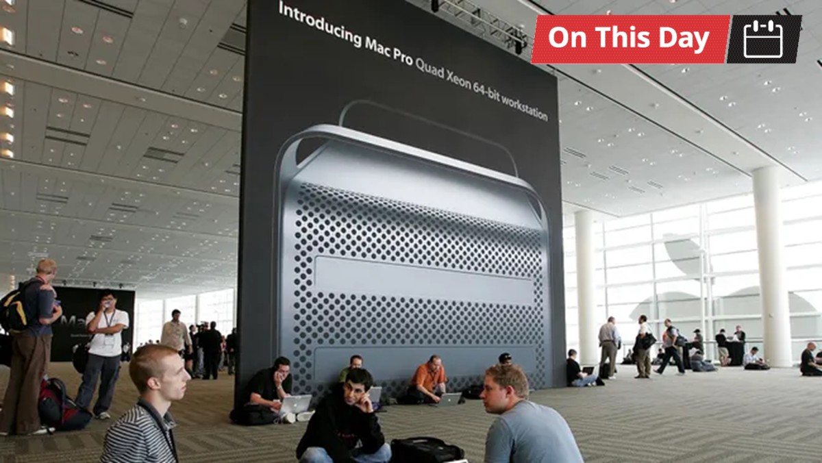 Apple revealed the first Mac Pro 20 years ago today — its Intel Xeon-powered flagship desktop took the reins from the Power Mac G5