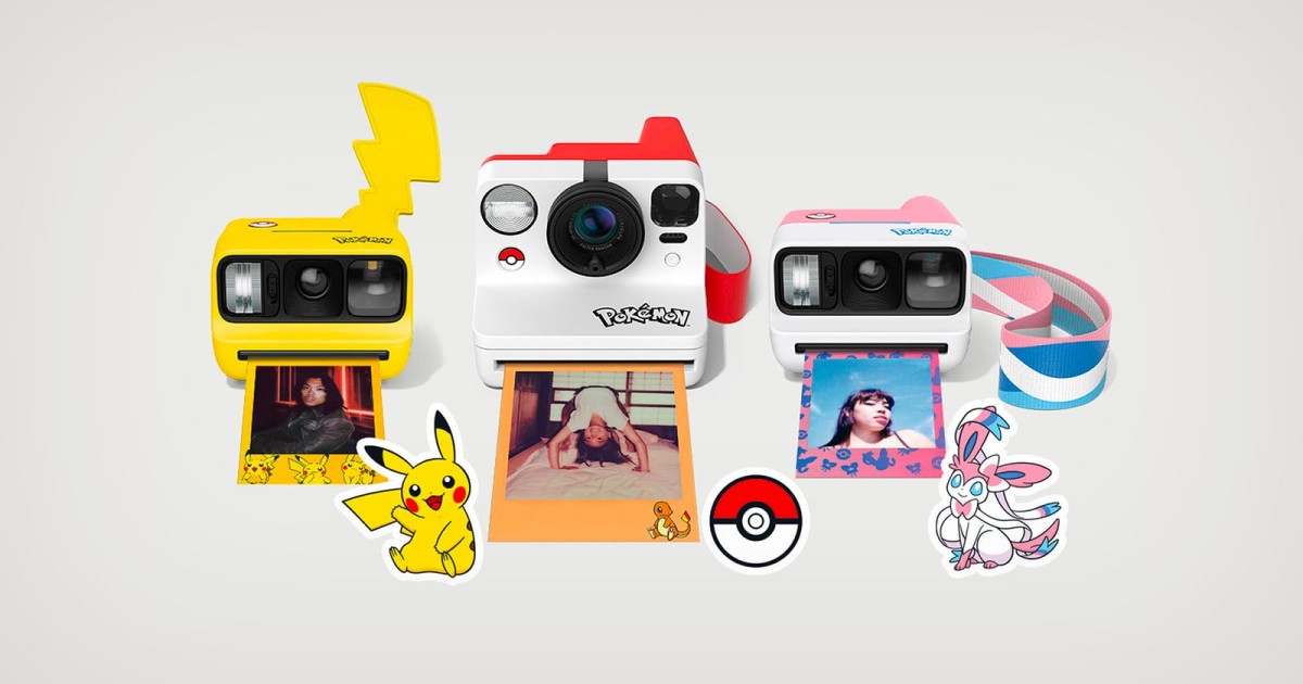 Polaroid and Pokémon Team Up for Polaroid’s Biggest Collab Ever