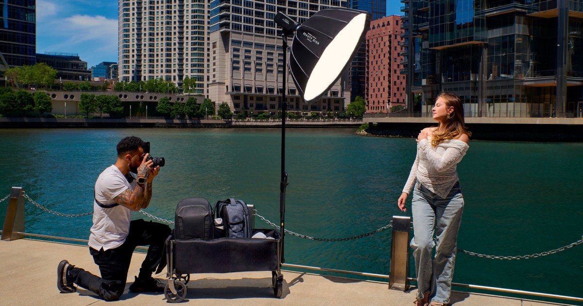 Westcott’s Photography Wagon Both Hauls and Mounts Your Gear