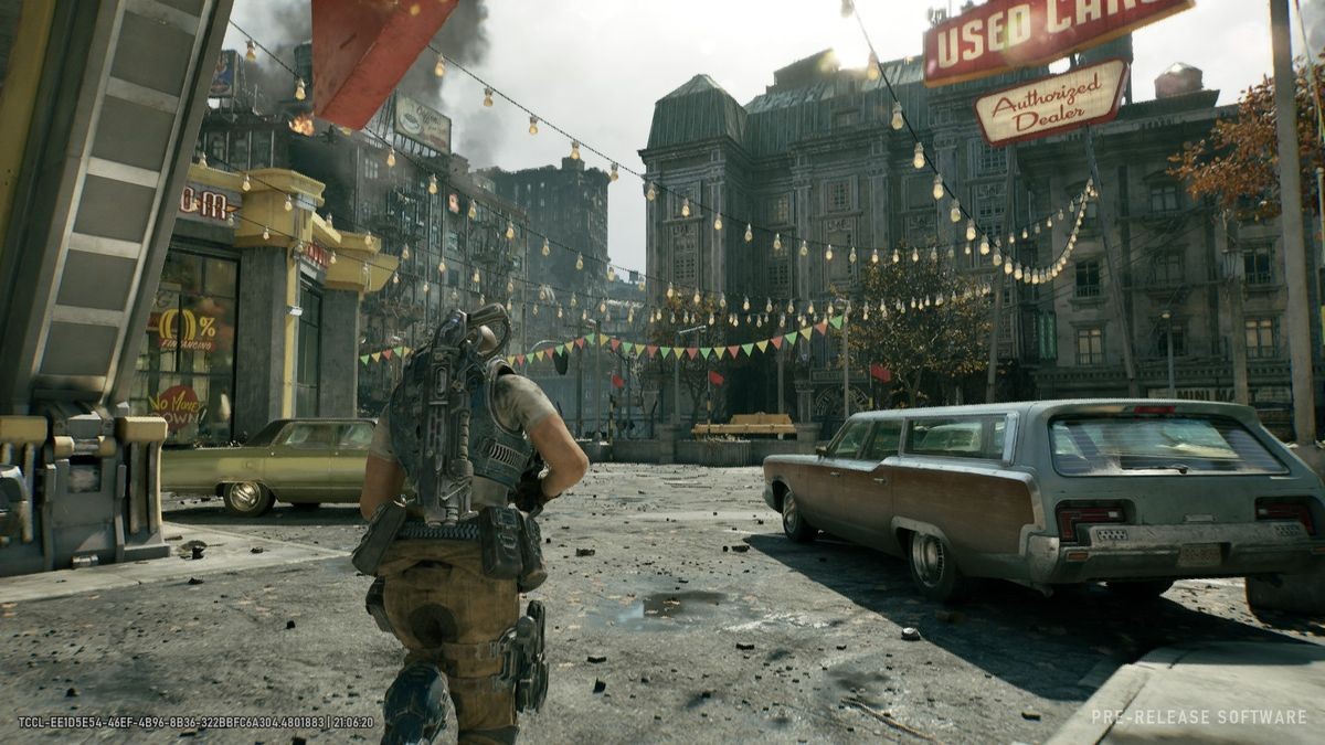 Even just an hour with Gears of War: E-Day's explosive campaign left me hungry to fill more E-holes across its semi-open world