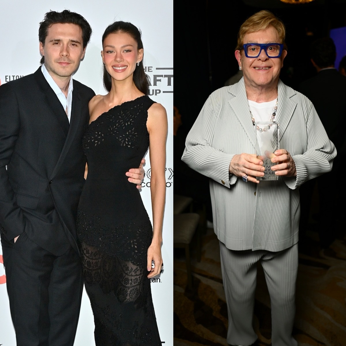 Brooklyn Beckham Reunites With Godfather Elton John Amid Family Feud