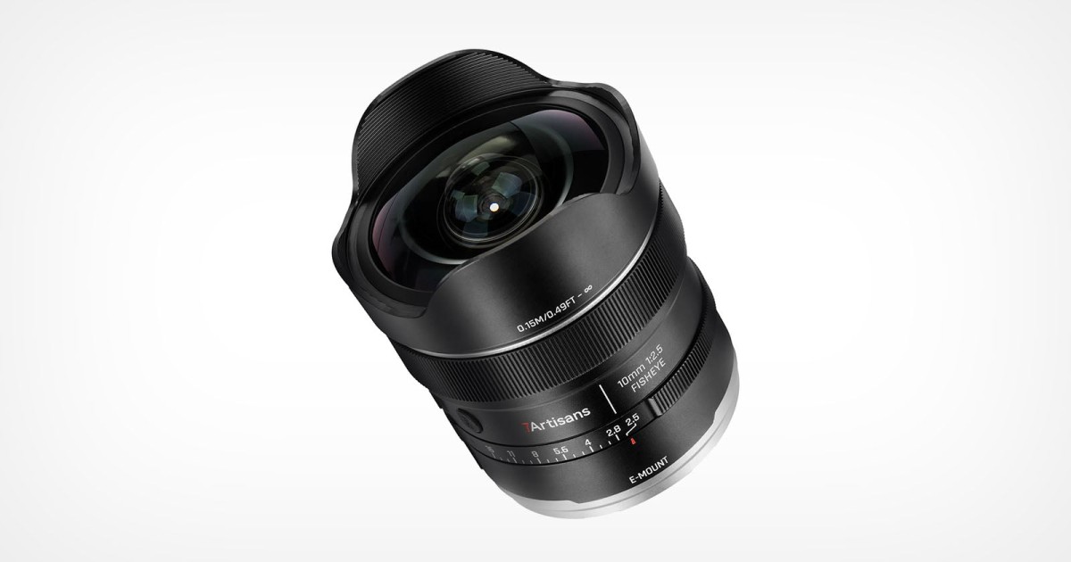 7Artisans’ Full-Frame 10mm f/2.5 AF Fisheye Breaks New Ground