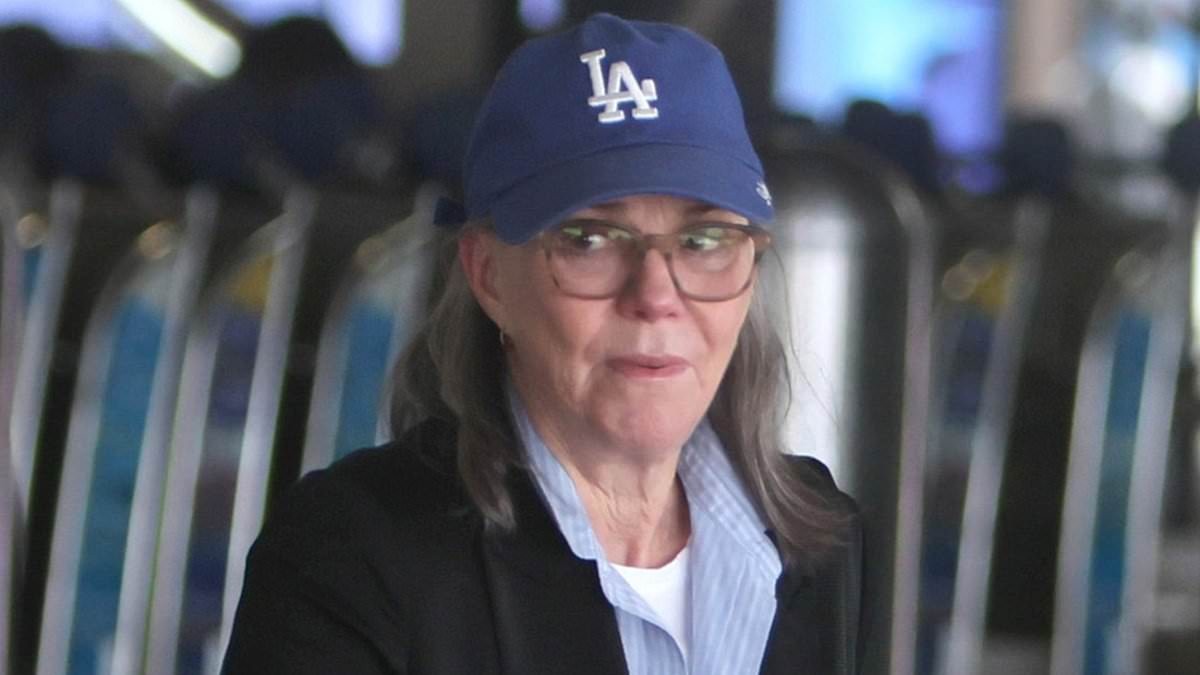 Dolly Parton's Steel Magnolias co-star Sally Field is seen for first time since country music icon's shock death as she arrives in LA