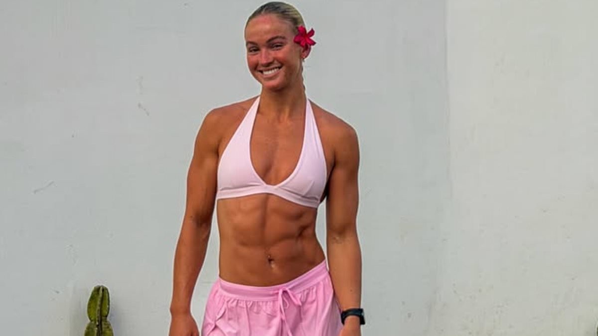 Channel Seven reporter goes viral for her muscular biceps as fans beg for her workout regime': 'What are you doing to grow arms like that?'