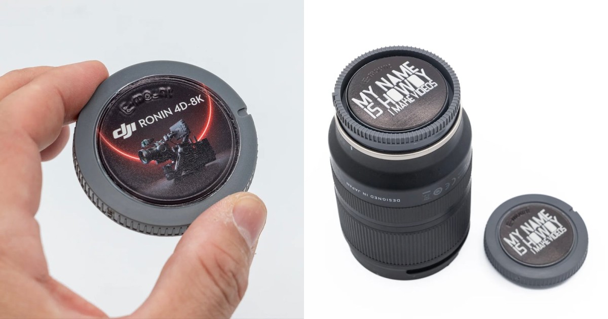 These Custom Camera Caps Turn Your Gear Into a Branding Opportunity