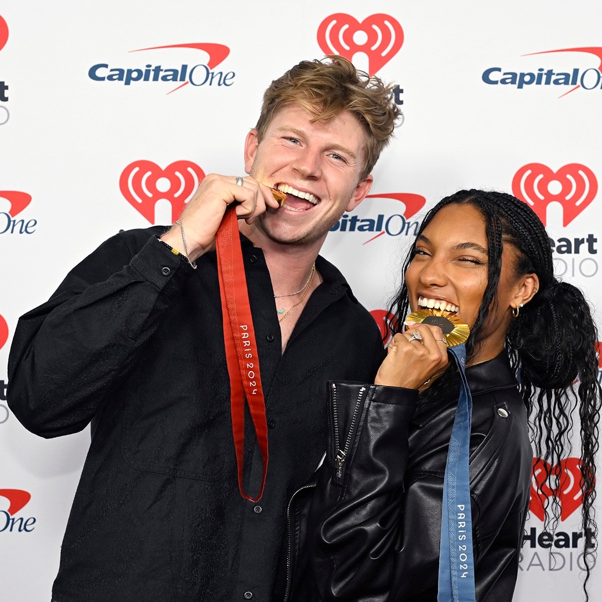 How Olympians Tara Davis-Woodhall, Hunter Woodhall Motivate Each Other