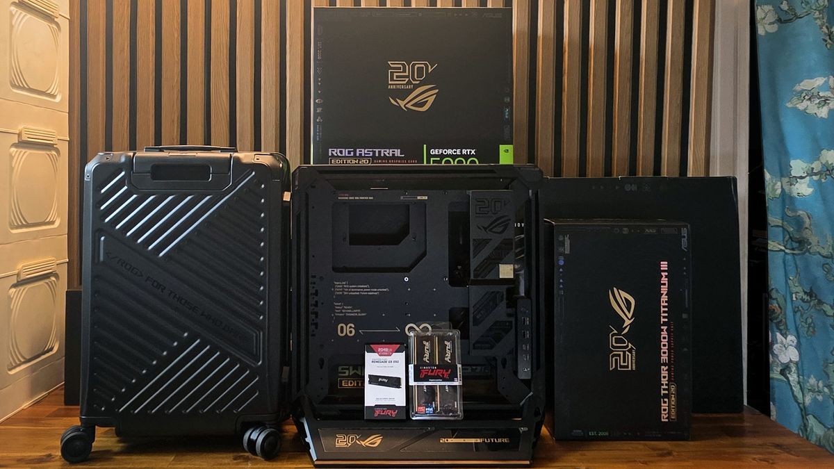 Asus ROG Edition 20 gaming PC build – A pretty powerhouse PC that next to no one can afford
