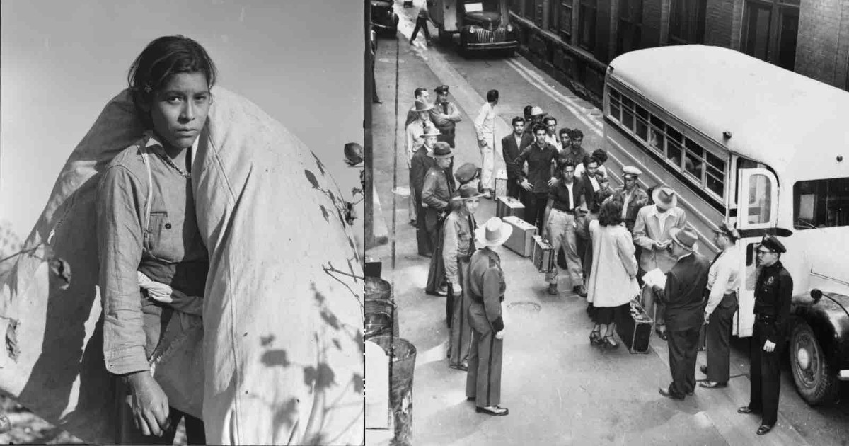 Exhibition Uncovers Historical Photos From a Century of US Deportation Campaigns